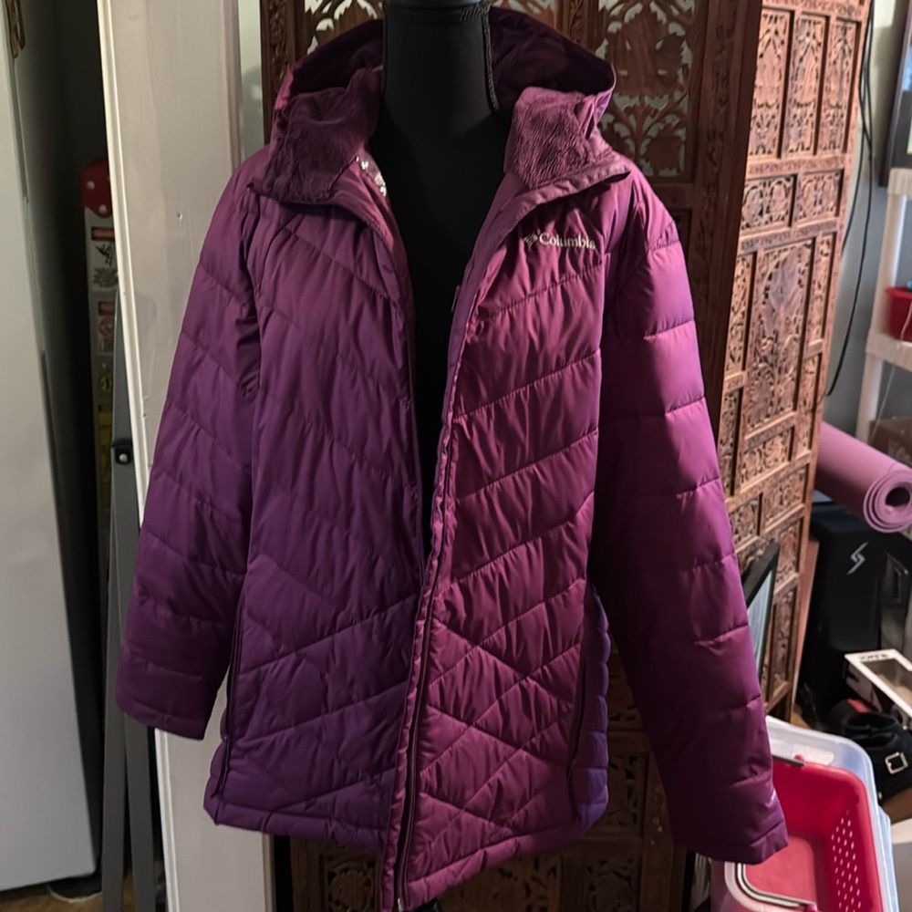 Columbia Heavenly 1x Omni Heat Hooded Jacket